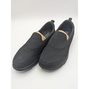 Skechers Go Walk Shoes Womens Size 9.5 Black Slip On Comfort Ultra Go Air Cooled